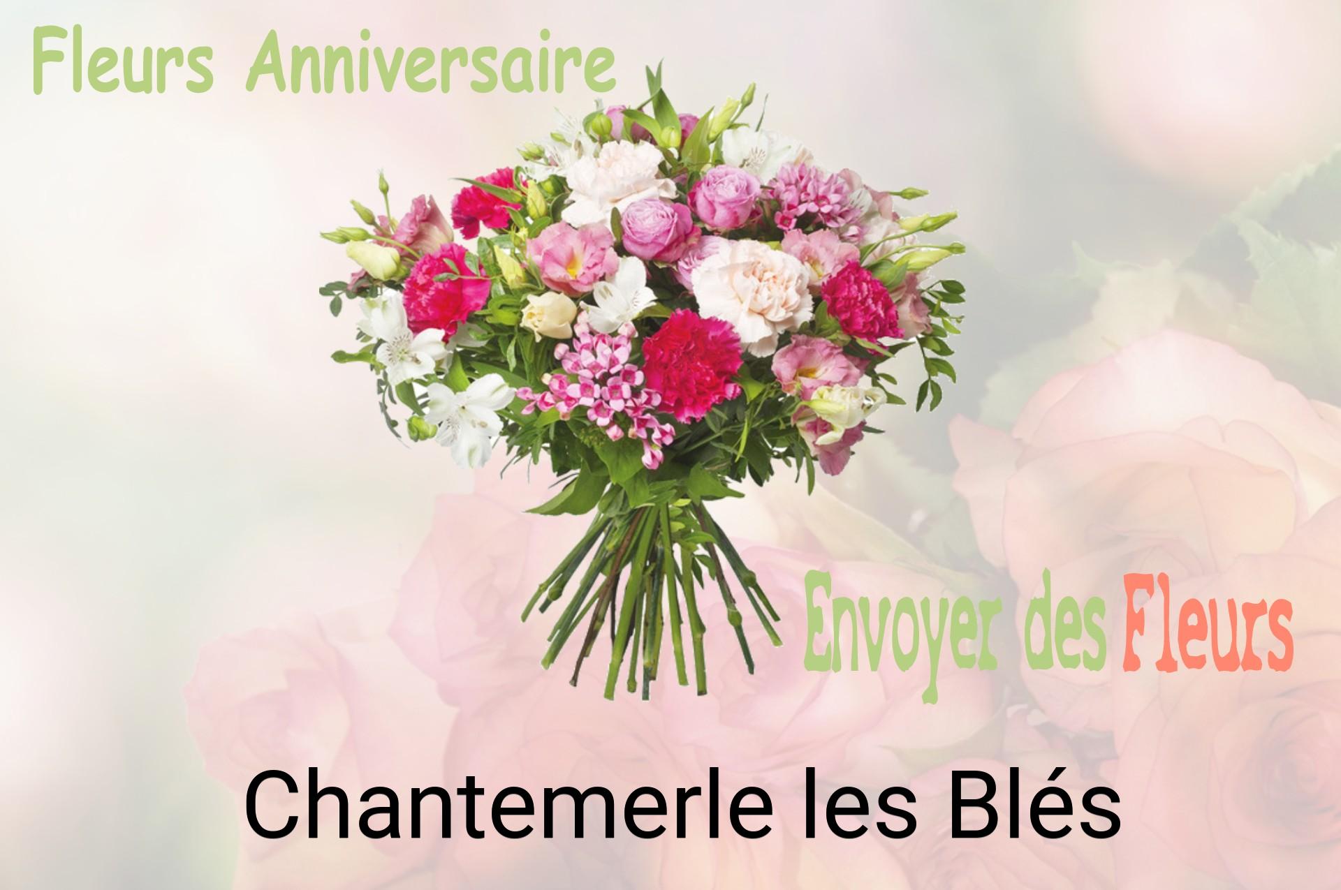 Bouquet de fleurs d’anniversaire livré à Chantemerle-les-Blés