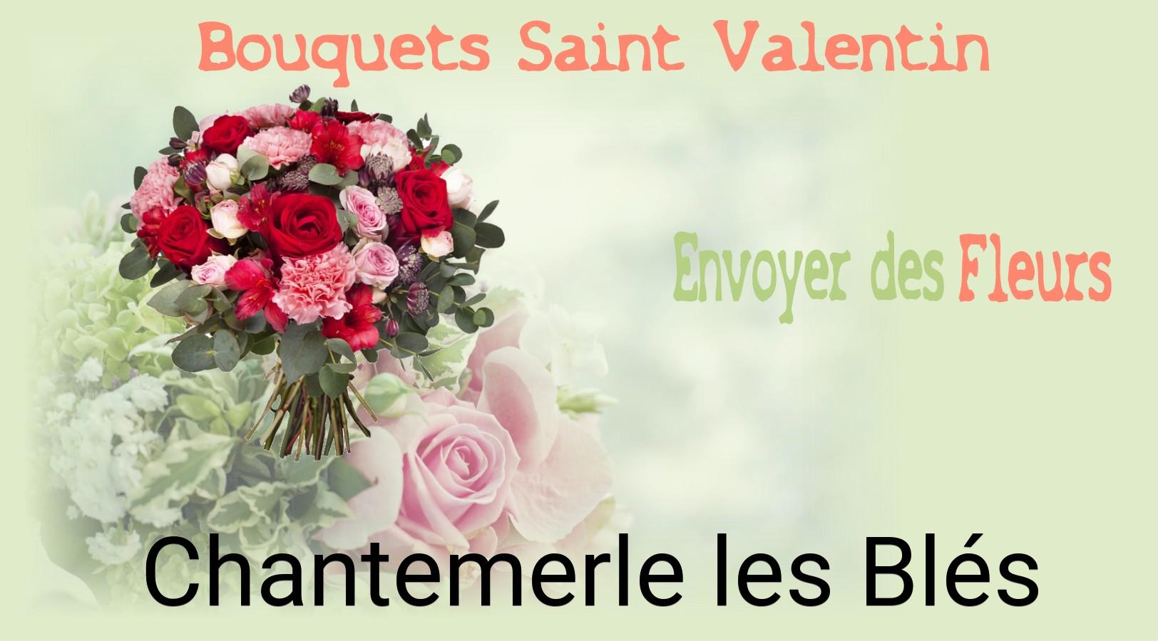 Roses de Saint-Valentin livrées à Chantemerle-les-Blés