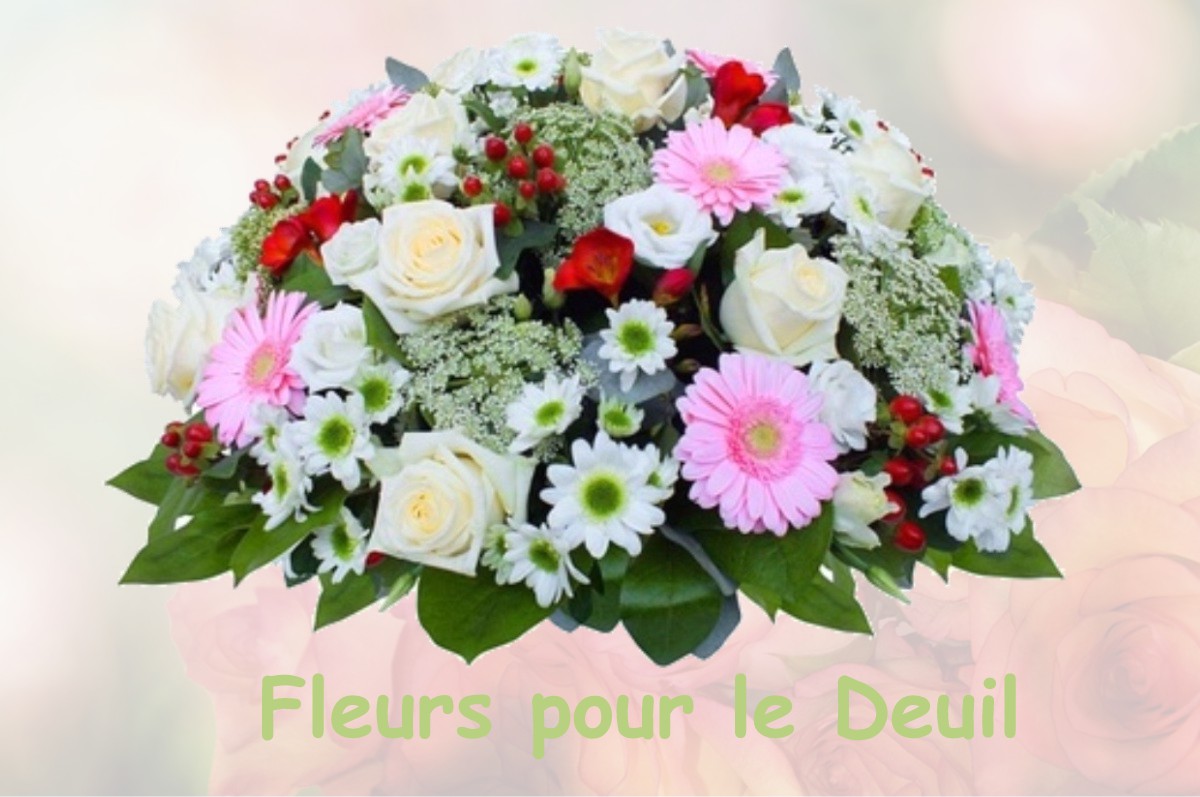 fleurs deuil CHANTEMERLE-LES-BLES
